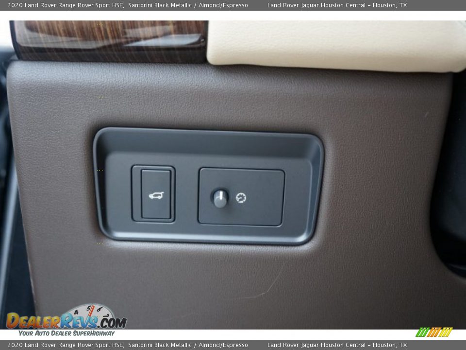 2020 Land Rover Range Rover Sport HSE Santorini Black Metallic / Almond/Espresso Photo #21