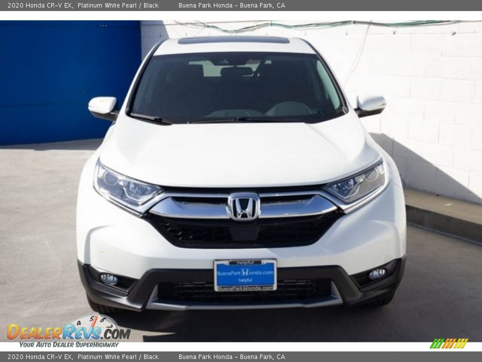 2020 Honda CR-V EX Platinum White Pearl / Black Photo #3