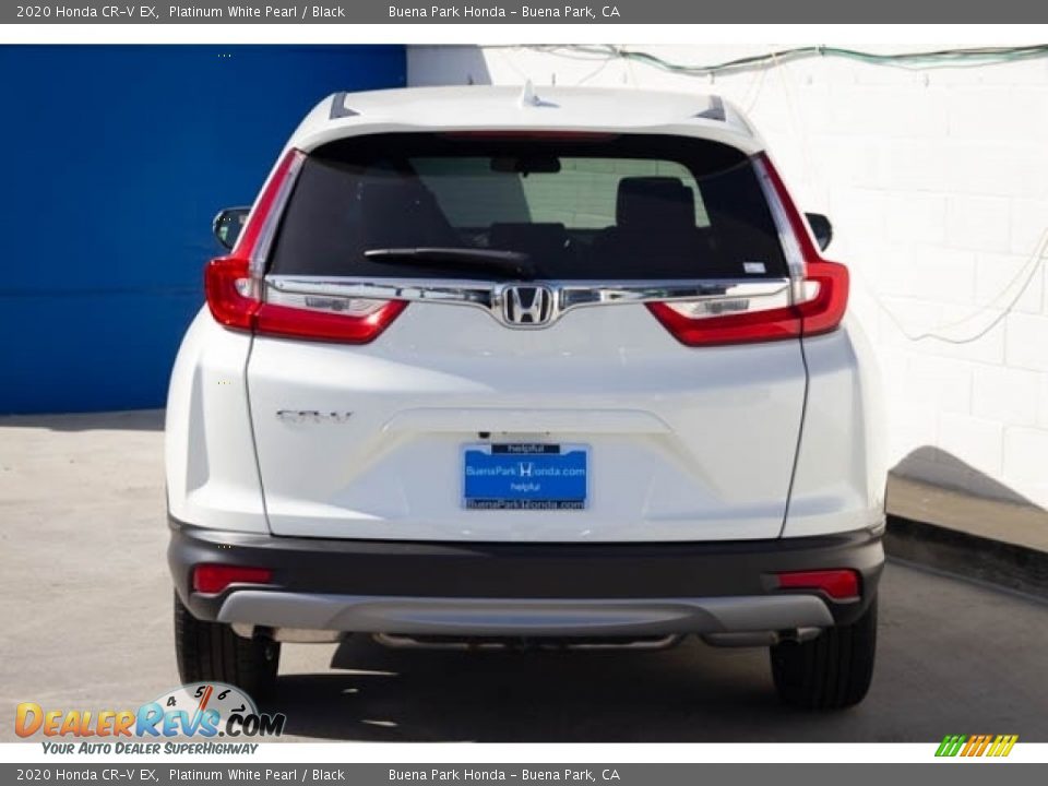 2020 Honda CR-V EX Platinum White Pearl / Black Photo #6