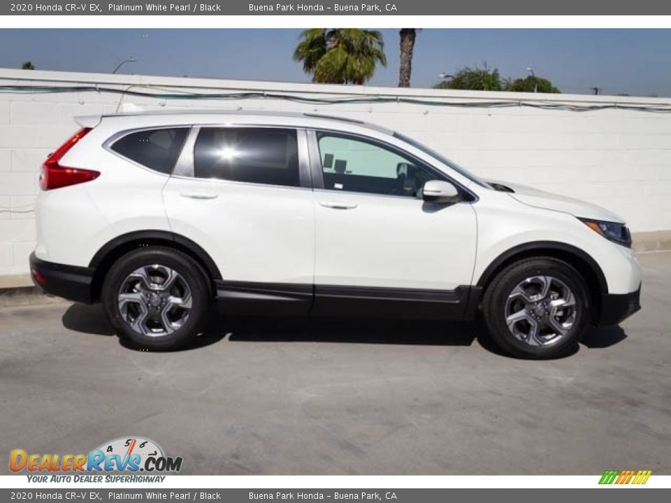 2020 Honda CR-V EX Platinum White Pearl / Black Photo #7