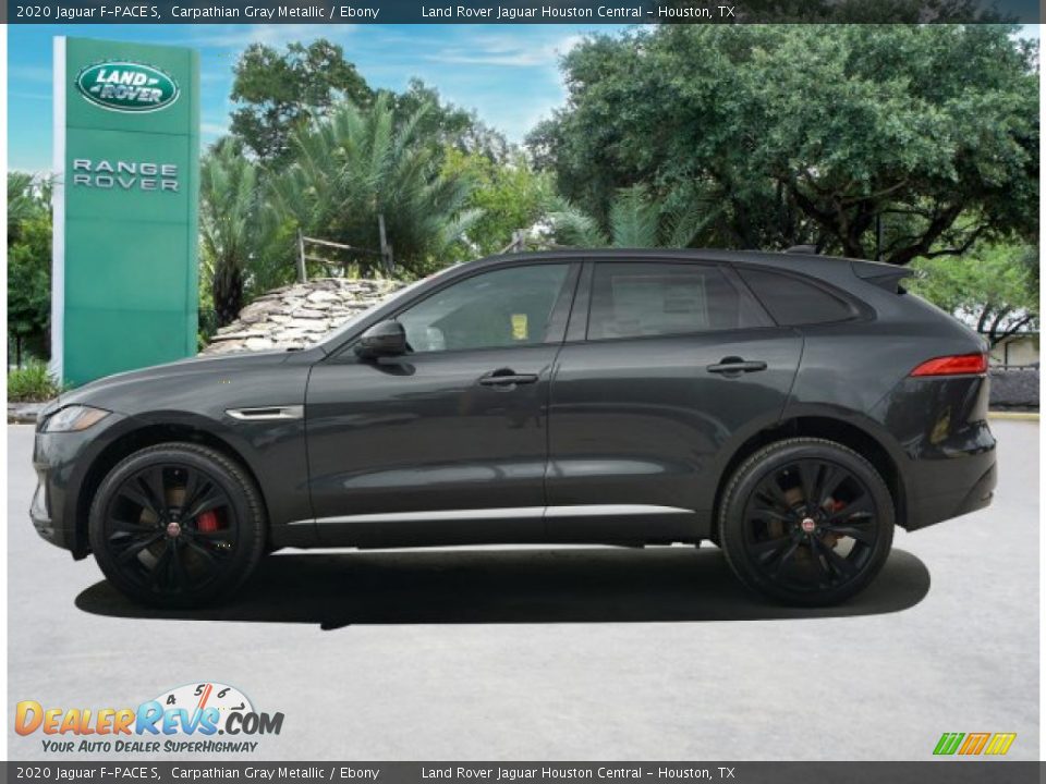 2020 Jaguar F-PACE S Carpathian Gray Metallic / Ebony Photo #3