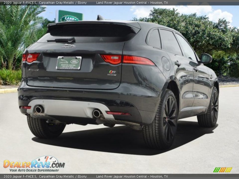 2020 Jaguar F-PACE S Carpathian Gray Metallic / Ebony Photo #4