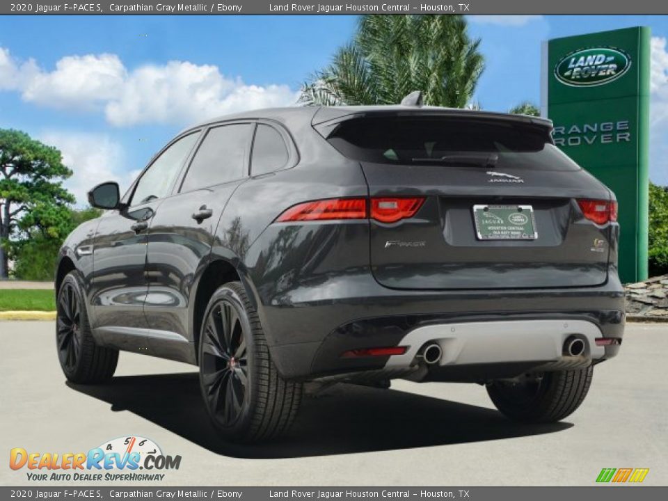 2020 Jaguar F-PACE S Carpathian Gray Metallic / Ebony Photo #5