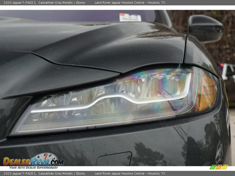 2020 Jaguar F-PACE S Carpathian Gray Metallic / Ebony Photo #8