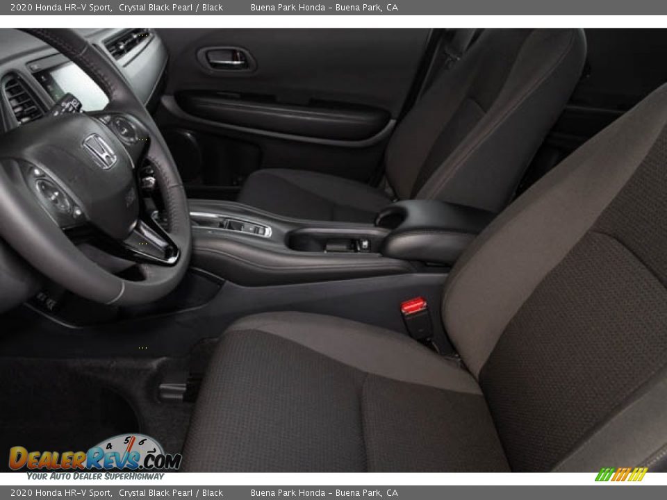 2020 Honda HR-V Sport Crystal Black Pearl / Black Photo #16