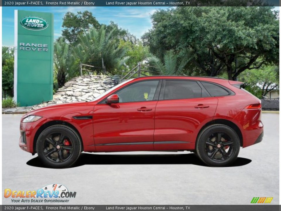 2020 Jaguar F-PACE S Firenze Red Metallic / Ebony Photo #3