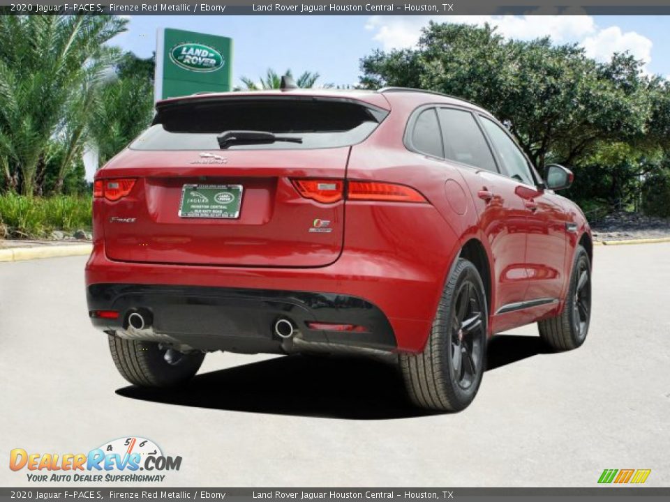 2020 Jaguar F-PACE S Firenze Red Metallic / Ebony Photo #5