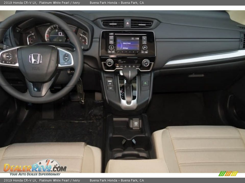 2019 Honda CR-V LX Platinum White Pearl / Ivory Photo #16