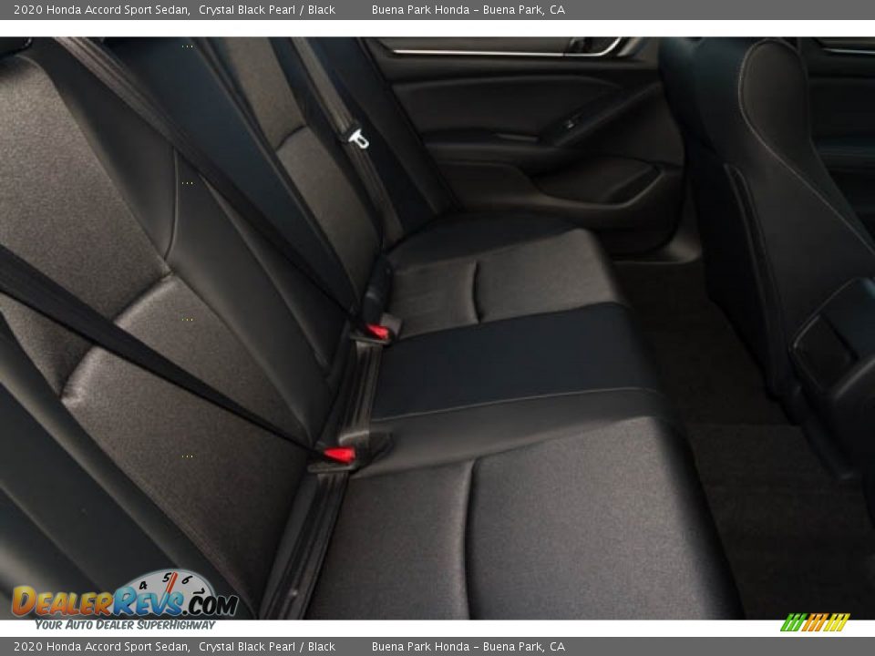 2020 Honda Accord Sport Sedan Crystal Black Pearl / Black Photo #28