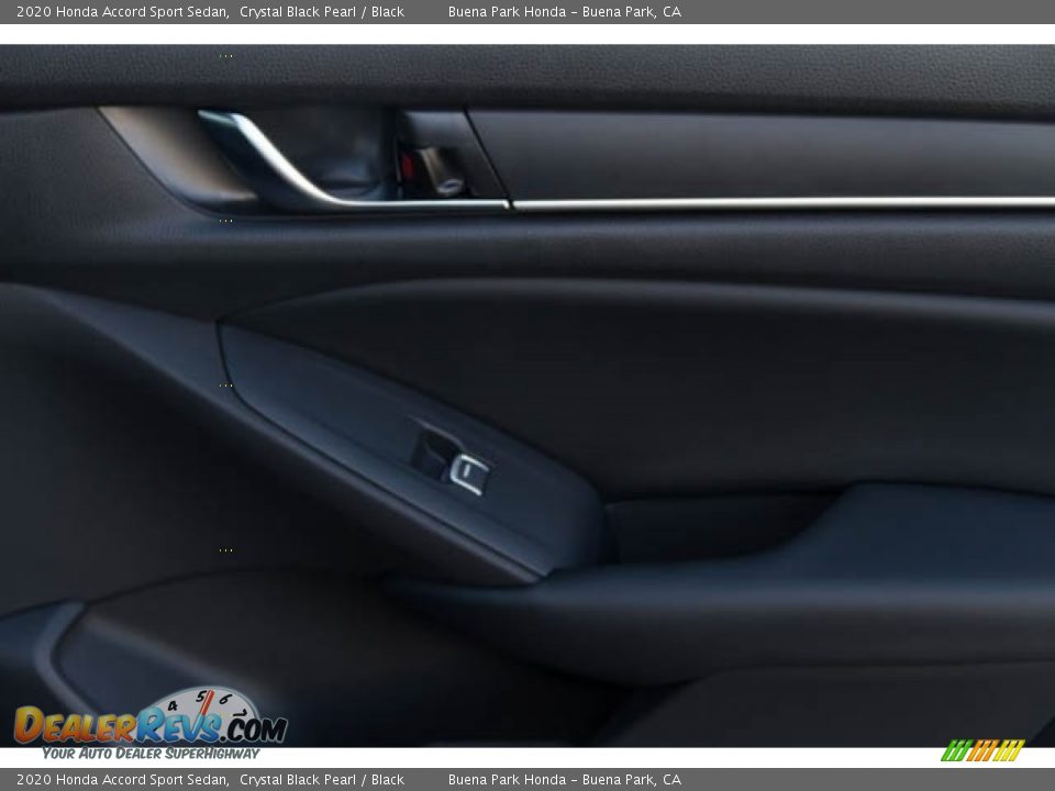 2020 Honda Accord Sport Sedan Crystal Black Pearl / Black Photo #36