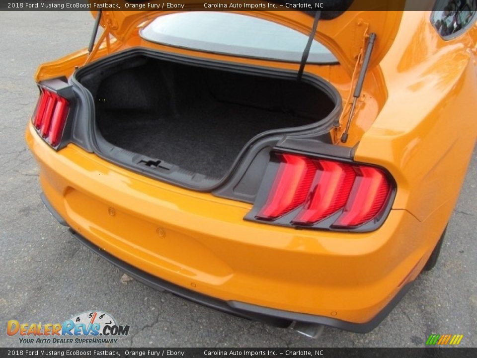 2018 Ford Mustang EcoBoost Fastback Trunk Photo #20