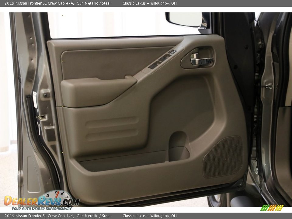 2019 Nissan Frontier SL Crew Cab 4x4 Gun Metallic / Steel Photo #4
