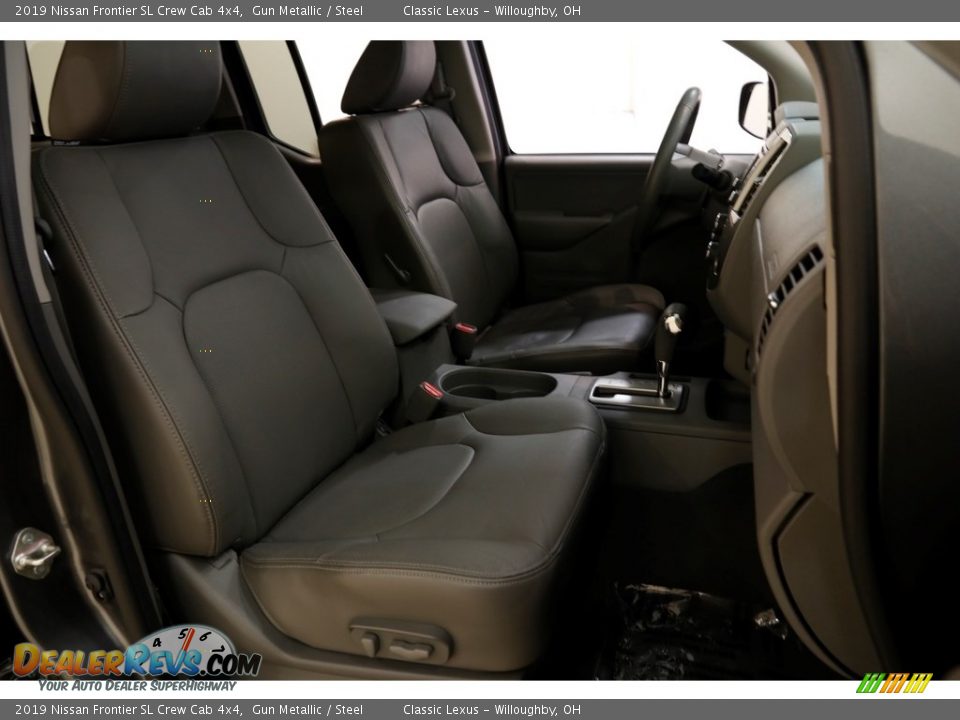 2019 Nissan Frontier SL Crew Cab 4x4 Gun Metallic / Steel Photo #15