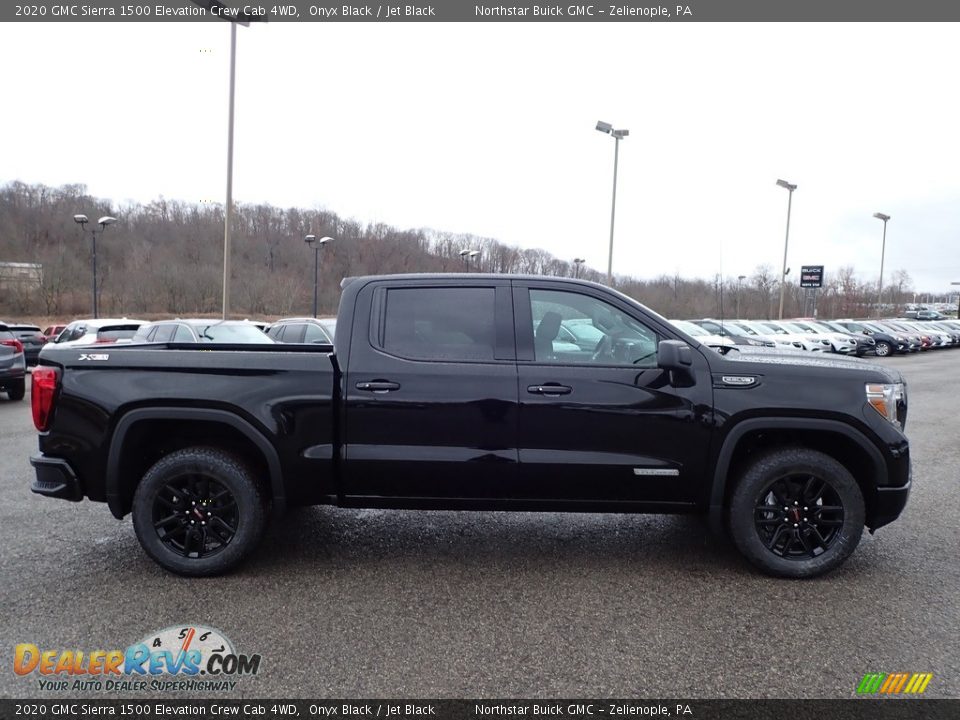 Onyx Black 2020 GMC Sierra 1500 Elevation Crew Cab 4WD Photo #4