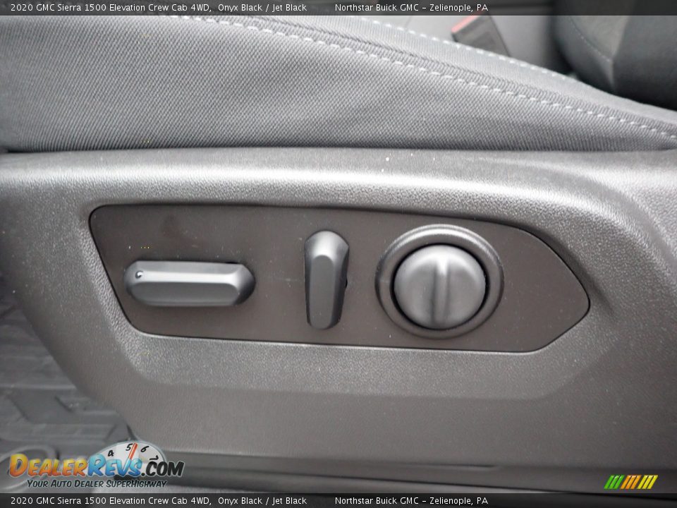 2020 GMC Sierra 1500 Elevation Crew Cab 4WD Onyx Black / Jet Black Photo #11