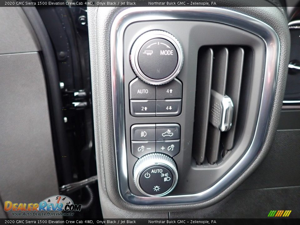 Controls of 2020 GMC Sierra 1500 Elevation Crew Cab 4WD Photo #12