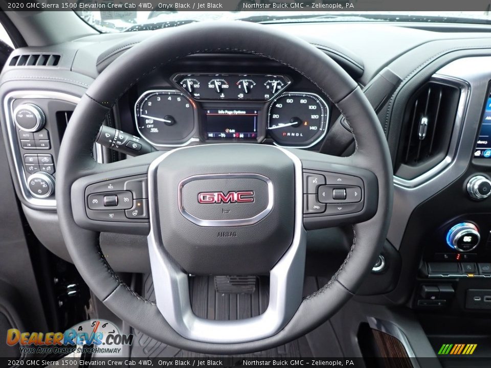 2020 GMC Sierra 1500 Elevation Crew Cab 4WD Steering Wheel Photo #17