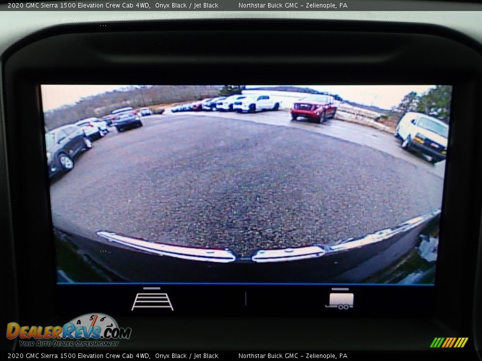 2020 GMC Sierra 1500 Elevation Crew Cab 4WD Onyx Black / Jet Black Photo #20