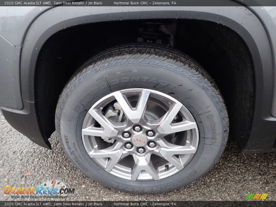 2020 GMC Acadia SLT AWD Satin Steel Metallic / Jet Black Photo #10