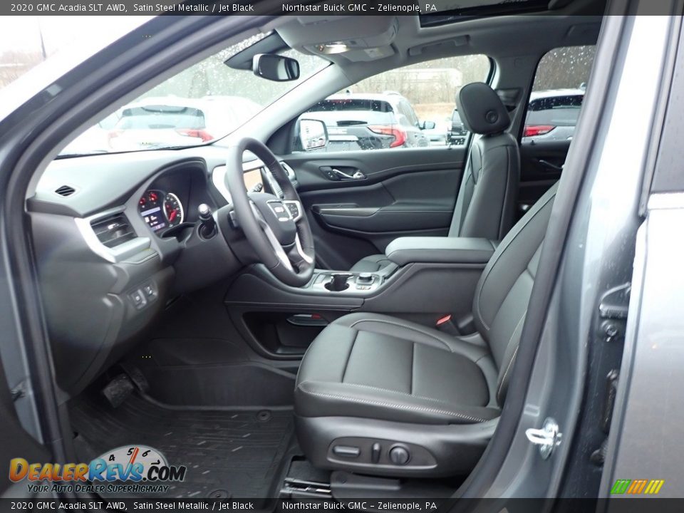 2020 GMC Acadia SLT AWD Satin Steel Metallic / Jet Black Photo #12