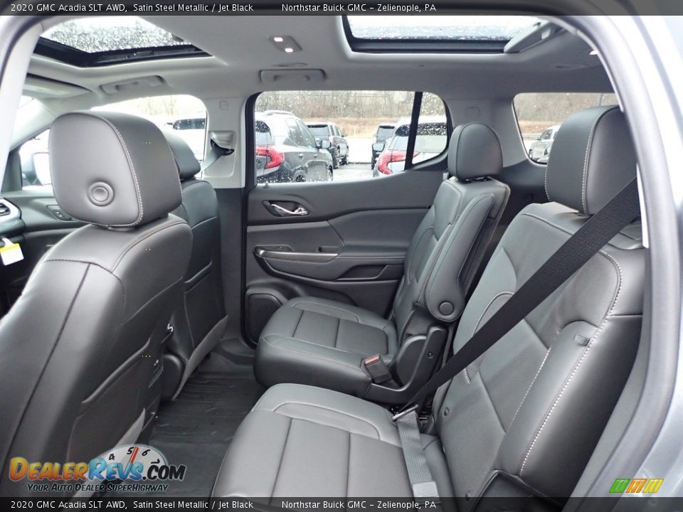 2020 GMC Acadia SLT AWD Satin Steel Metallic / Jet Black Photo #13
