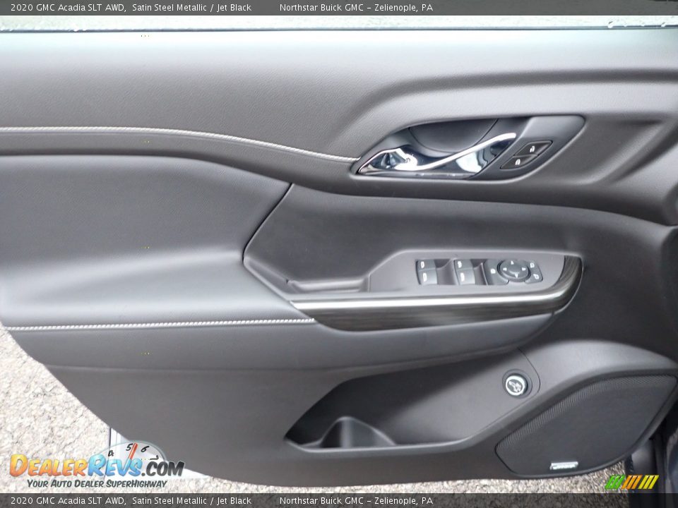 2020 GMC Acadia SLT AWD Satin Steel Metallic / Jet Black Photo #15