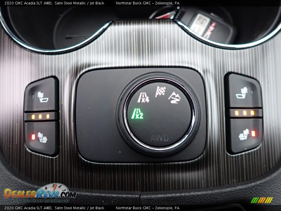 2020 GMC Acadia SLT AWD Satin Steel Metallic / Jet Black Photo #17