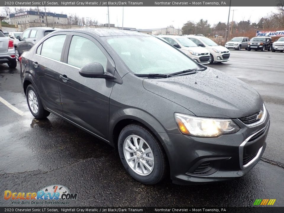 Nightfall Gray Metallic 2020 Chevrolet Sonic LT Sedan Photo #7