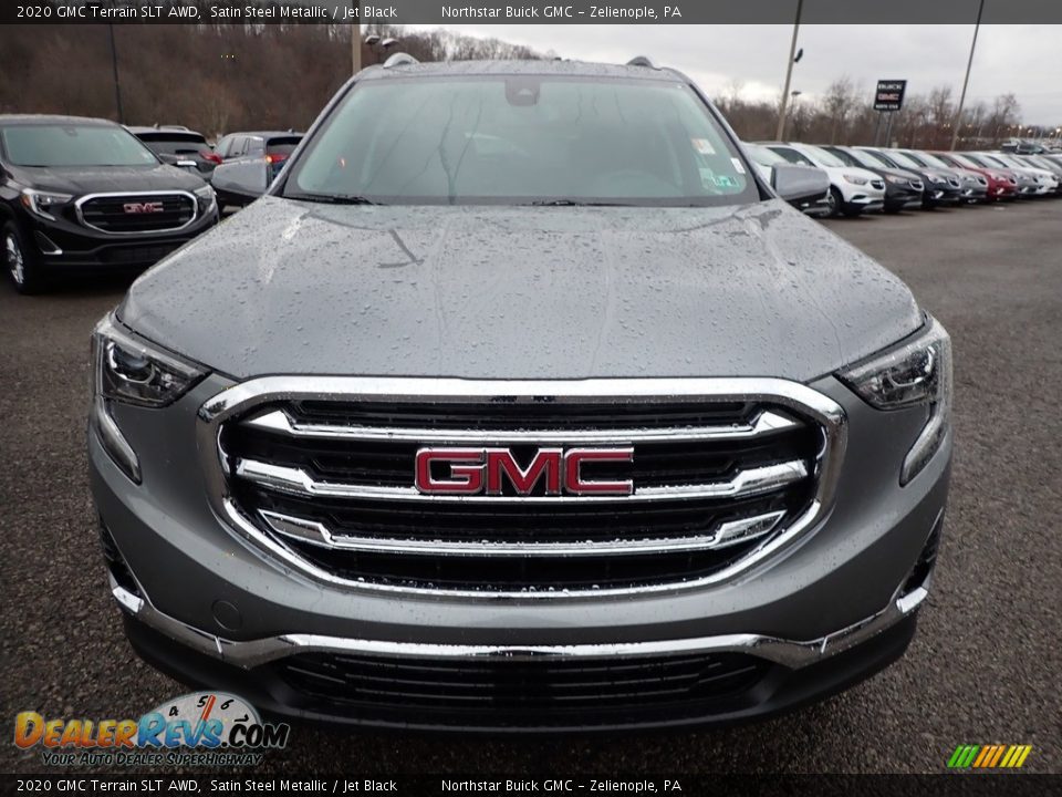 2020 GMC Terrain SLT AWD Satin Steel Metallic / Jet Black Photo #2