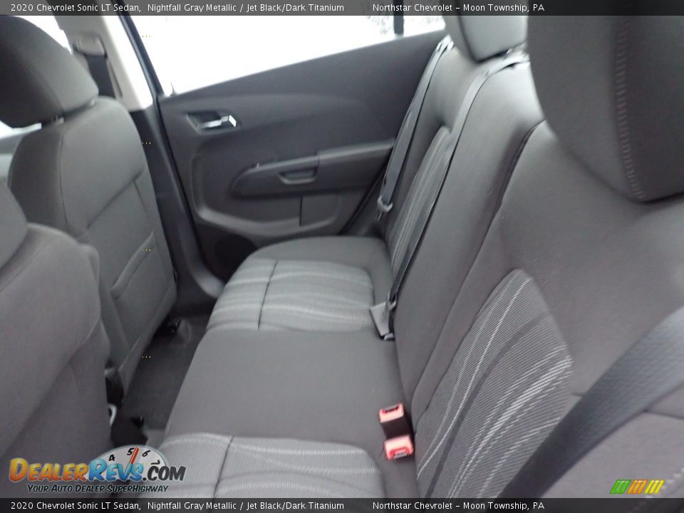 2020 Chevrolet Sonic LT Sedan Nightfall Gray Metallic / Jet Black/Dark Titanium Photo #11