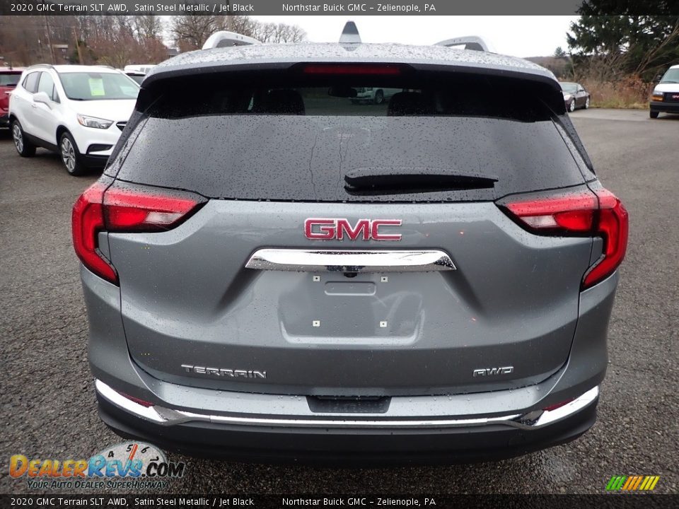 2020 GMC Terrain SLT AWD Satin Steel Metallic / Jet Black Photo #6