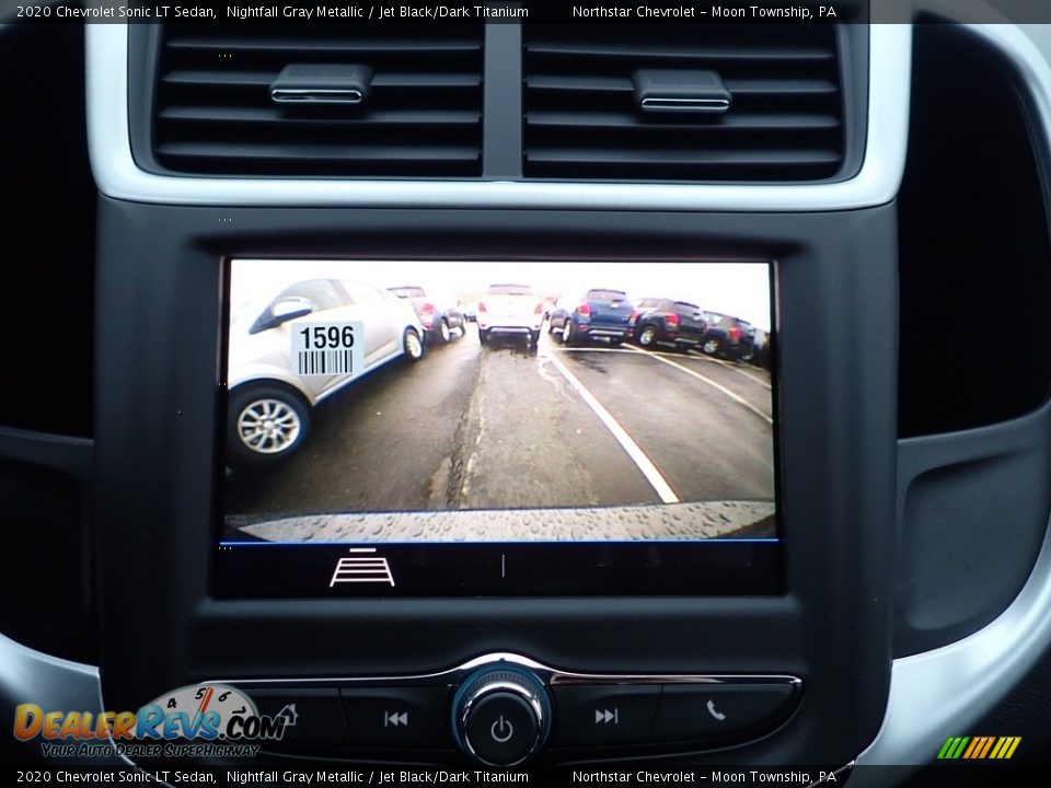 2020 Chevrolet Sonic LT Sedan Nightfall Gray Metallic / Jet Black/Dark Titanium Photo #17