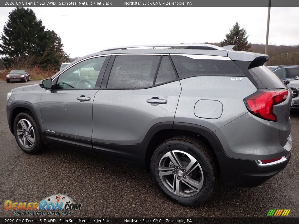 2020 GMC Terrain SLT AWD Satin Steel Metallic / Jet Black Photo #8