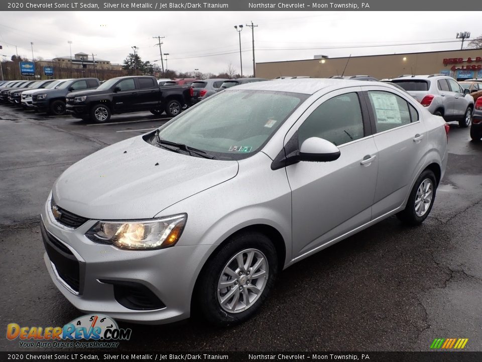 Silver Ice Metallic 2020 Chevrolet Sonic LT Sedan Photo #1