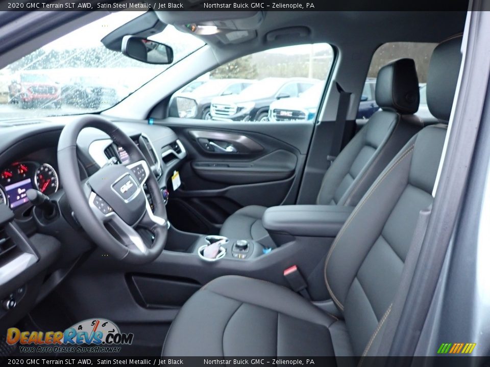 2020 GMC Terrain SLT AWD Satin Steel Metallic / Jet Black Photo #13