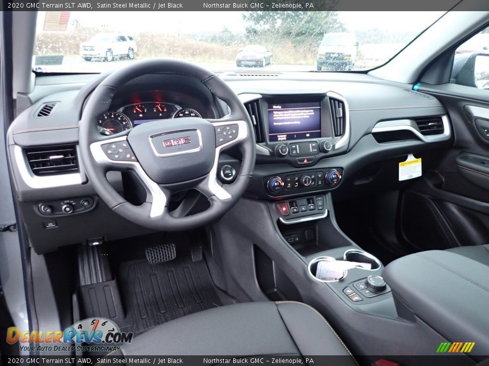 Jet Black Interior - 2020 GMC Terrain SLT AWD Photo #15