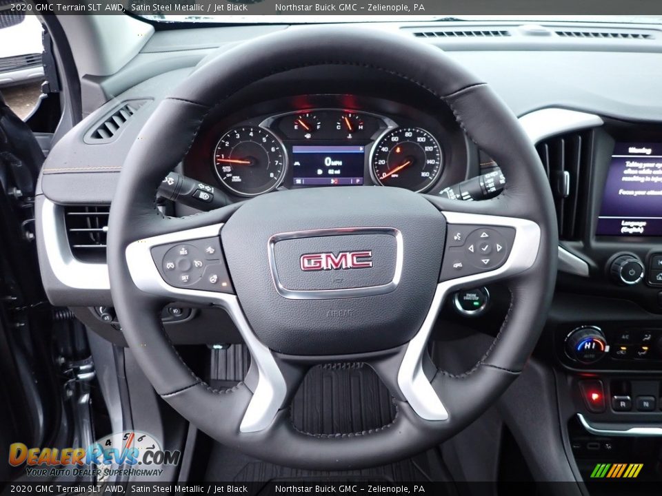 2020 GMC Terrain SLT AWD Satin Steel Metallic / Jet Black Photo #17