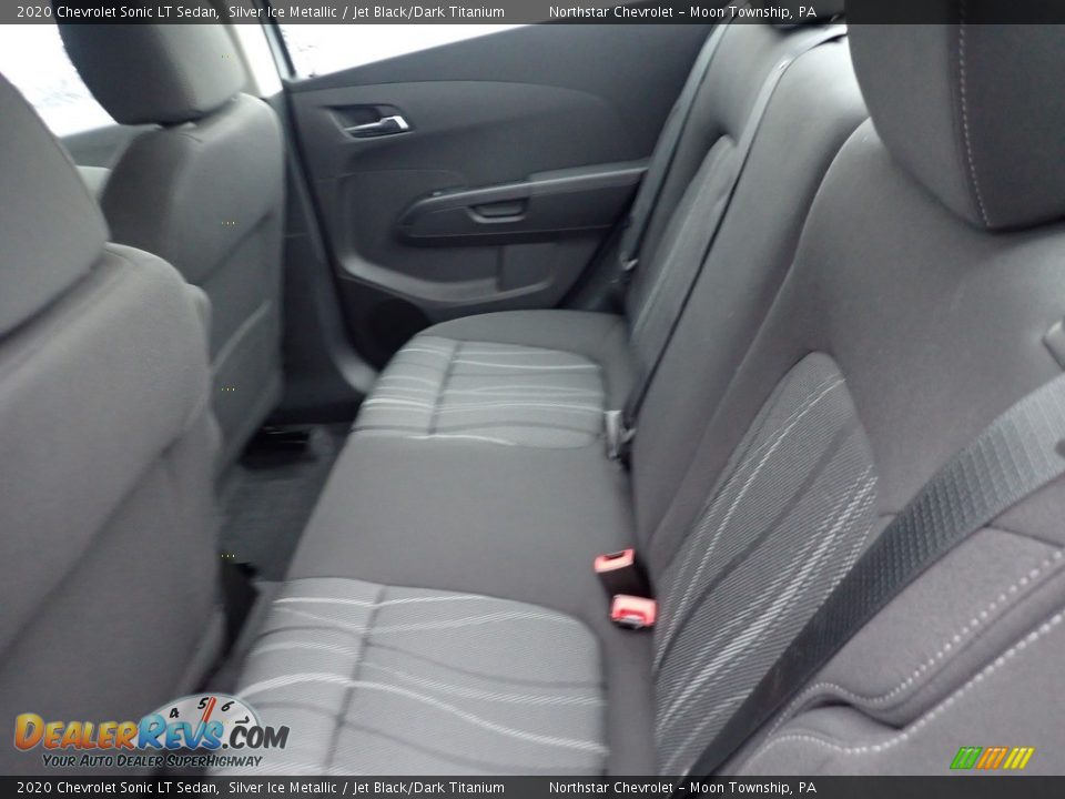 2020 Chevrolet Sonic LT Sedan Silver Ice Metallic / Jet Black/Dark Titanium Photo #11