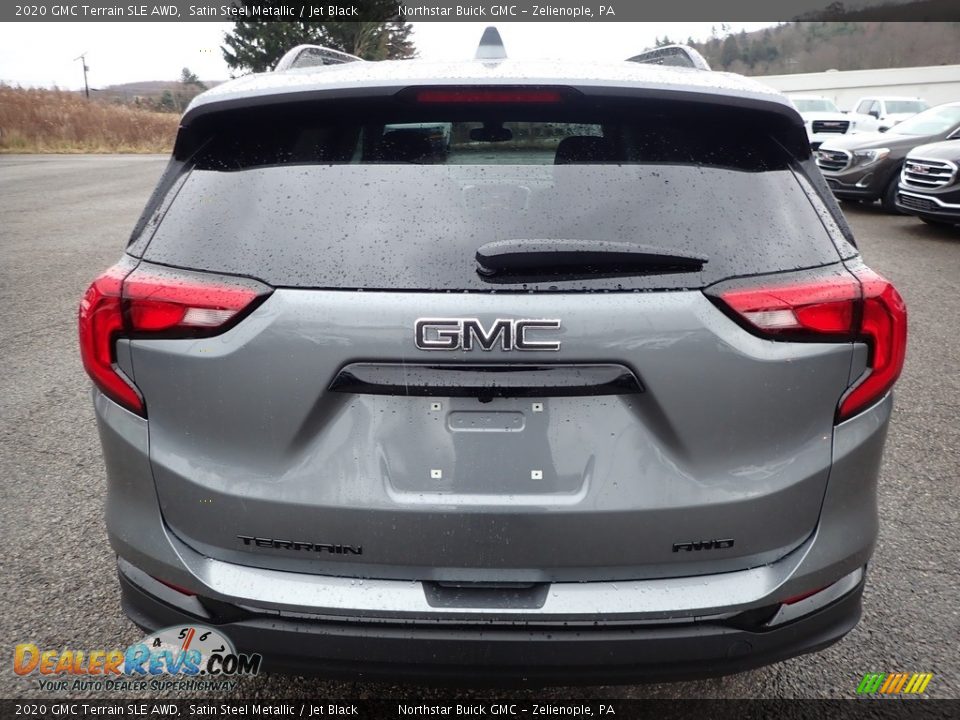2020 GMC Terrain SLE AWD Satin Steel Metallic / Jet Black Photo #6