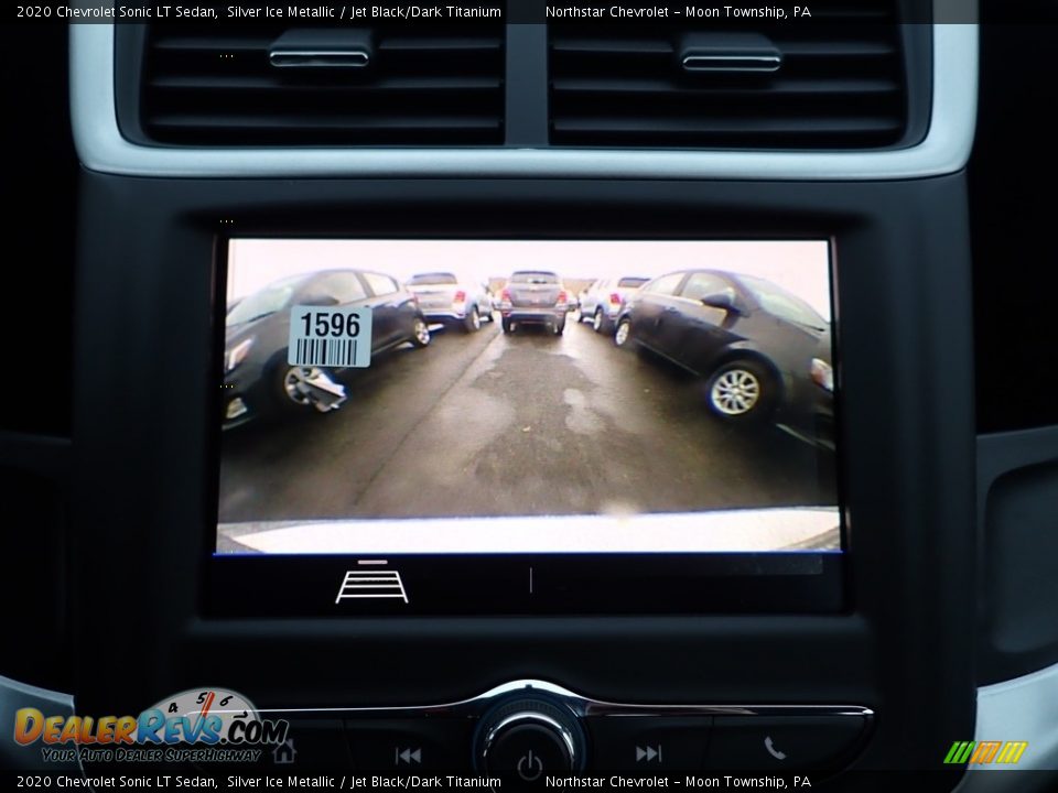 2020 Chevrolet Sonic LT Sedan Silver Ice Metallic / Jet Black/Dark Titanium Photo #20