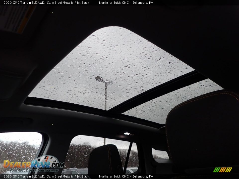 2020 GMC Terrain SLE AWD Satin Steel Metallic / Jet Black Photo #12