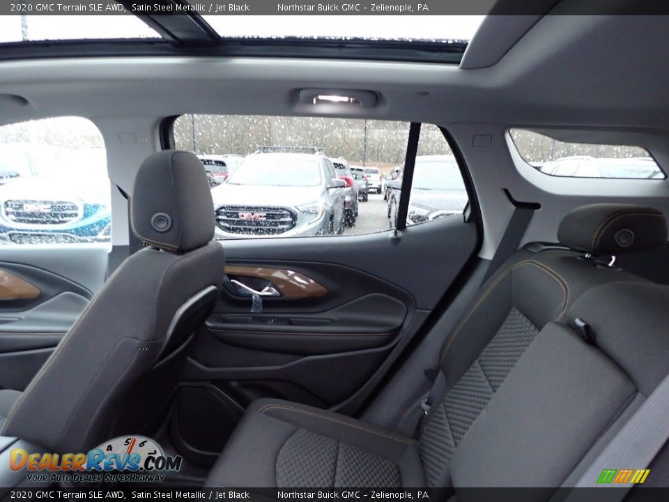 2020 GMC Terrain SLE AWD Satin Steel Metallic / Jet Black Photo #14