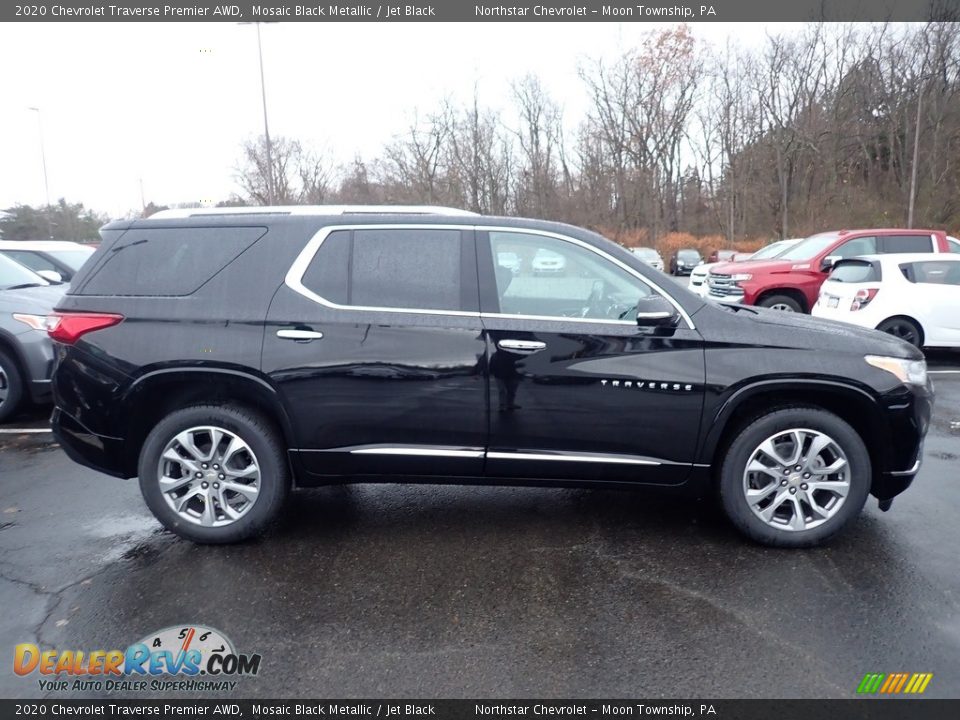 Mosaic Black Metallic 2020 Chevrolet Traverse Premier AWD Photo #6