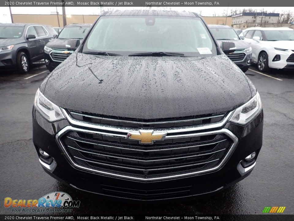 2020 Chevrolet Traverse Premier AWD Mosaic Black Metallic / Jet Black Photo #8