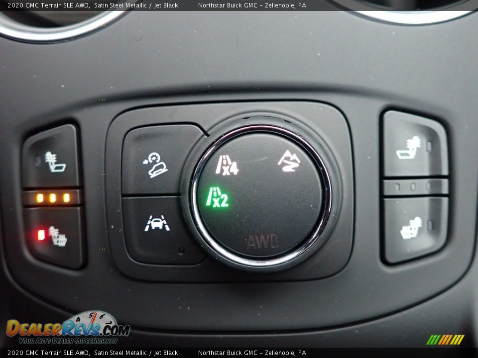2020 GMC Terrain SLE AWD Satin Steel Metallic / Jet Black Photo #20
