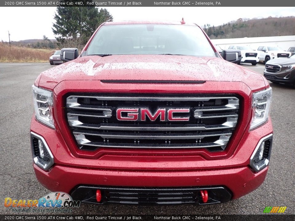 2020 GMC Sierra 1500 AT4 Crew Cab 4WD Red Quartz Tintcoat / Jet Black Photo #2