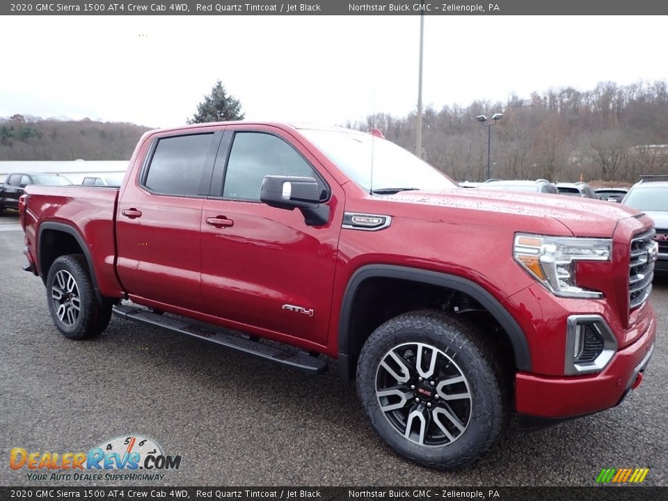 Red Quartz Tintcoat 2020 GMC Sierra 1500 AT4 Crew Cab 4WD Photo #3