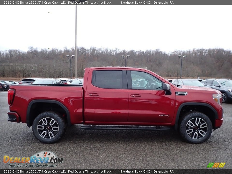 Red Quartz Tintcoat 2020 GMC Sierra 1500 AT4 Crew Cab 4WD Photo #4