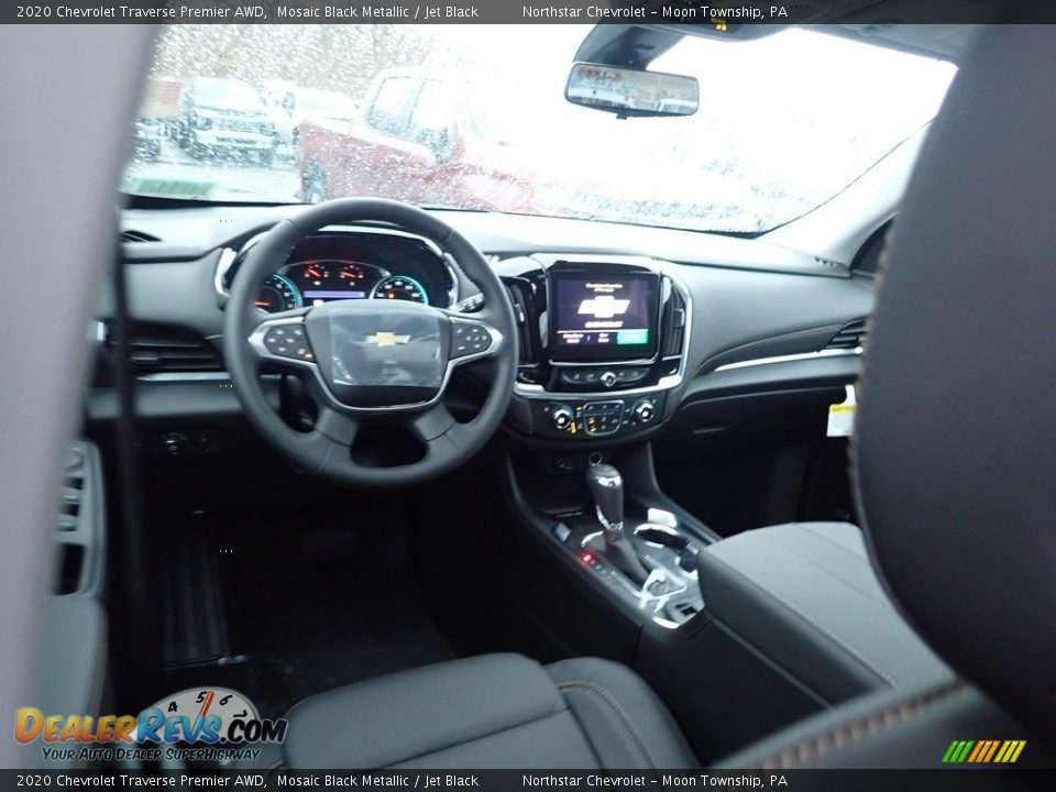 Front Seat of 2020 Chevrolet Traverse Premier AWD Photo #14