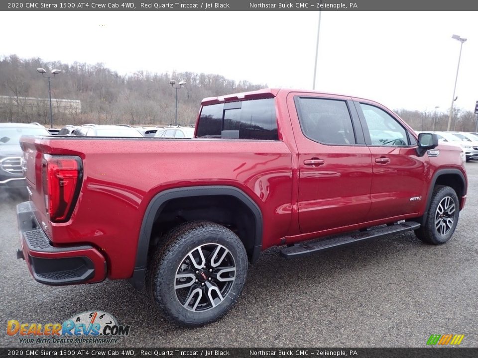 Red Quartz Tintcoat 2020 GMC Sierra 1500 AT4 Crew Cab 4WD Photo #5